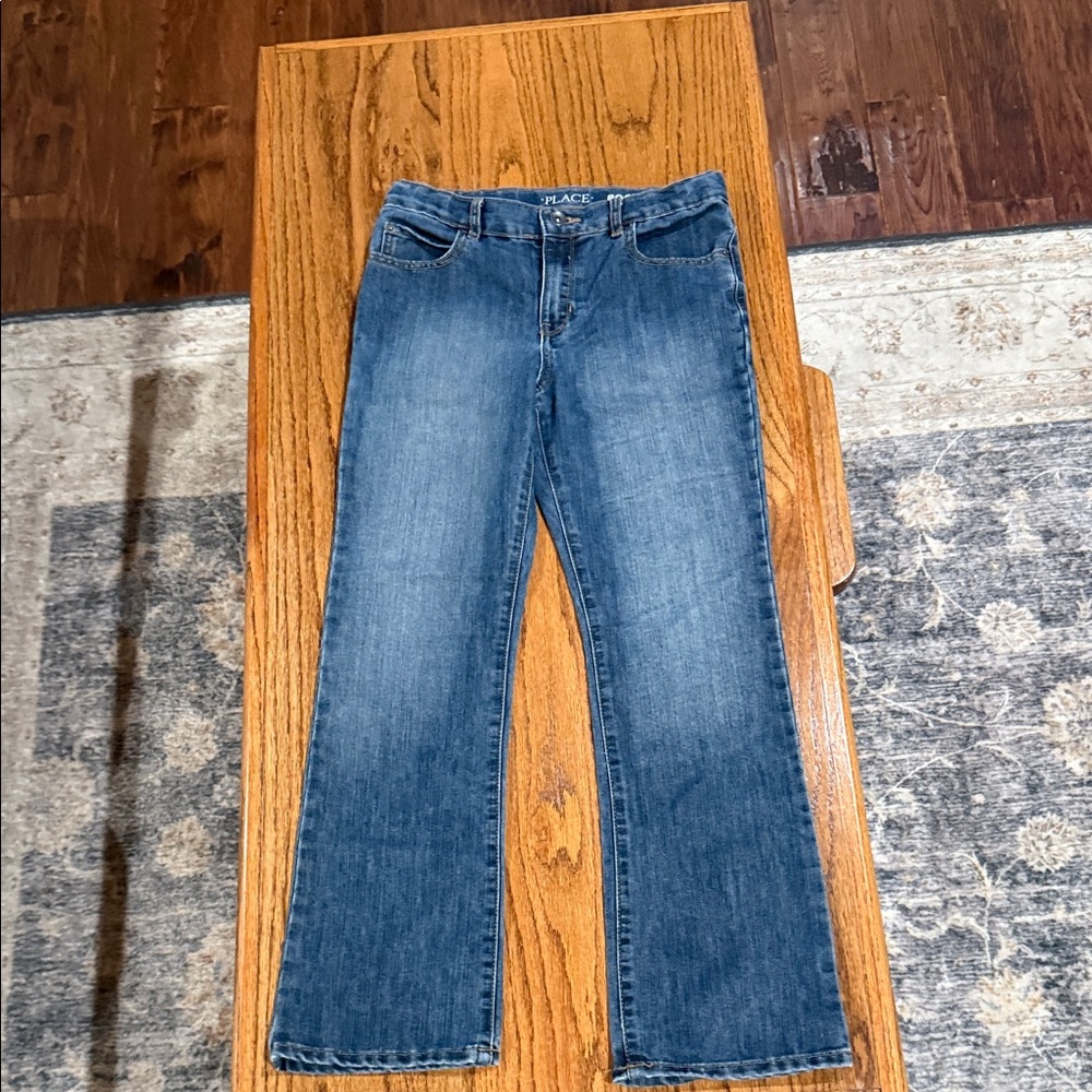 The Children's Place Girls Blue Flare Jeans